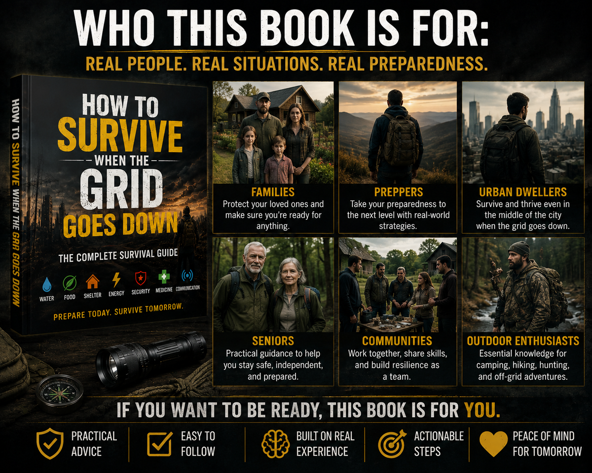 Survive When The Grid Goes Down￼
