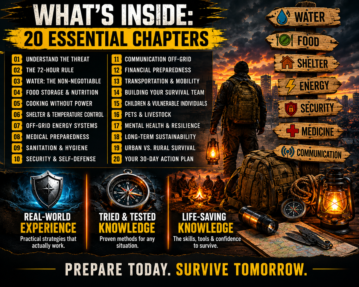 Survive When The Grid Goes Down￼