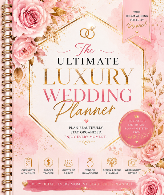 The Ultimate Luxury Wedding Planner ￼