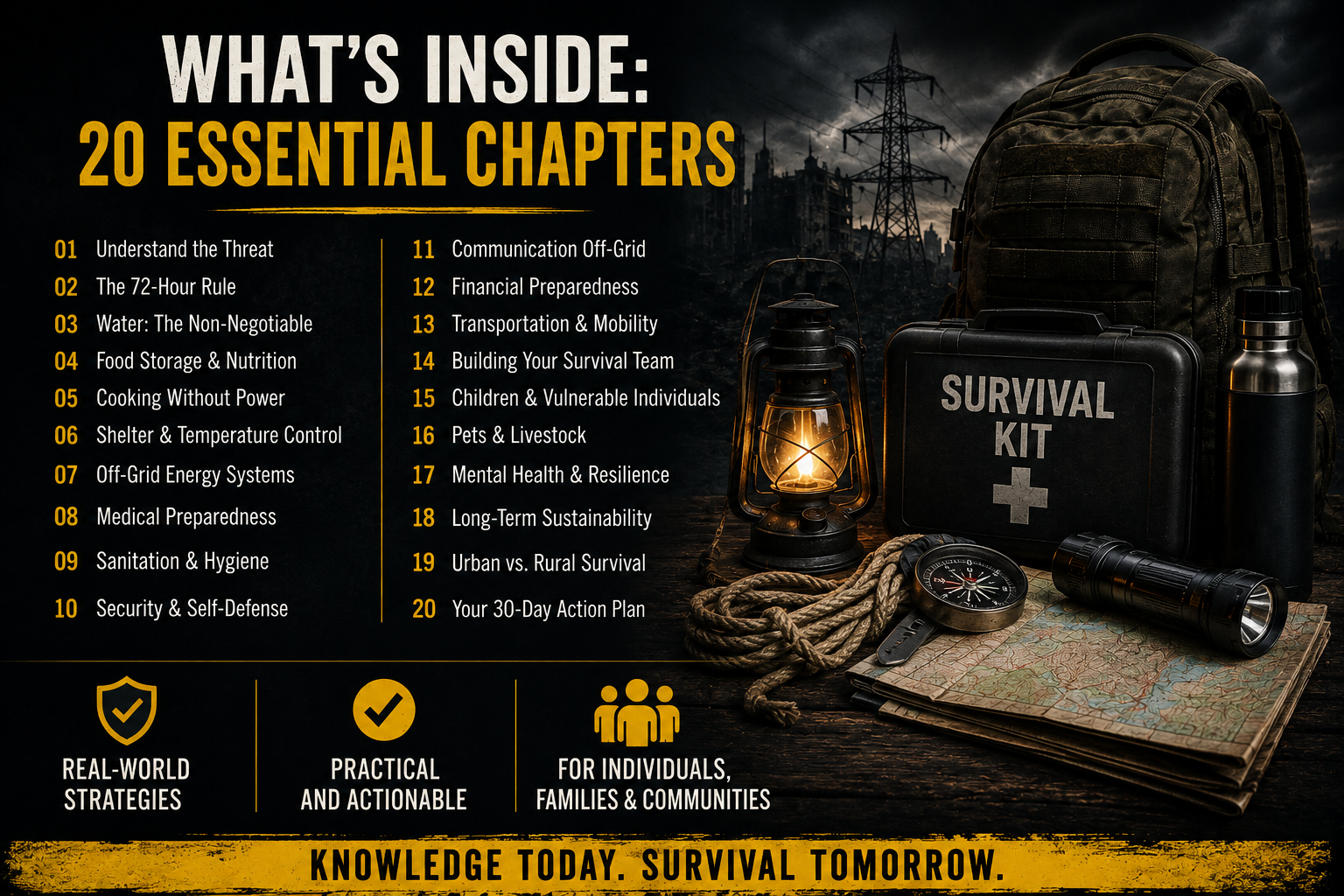 Survive When The Grid Goes Down￼